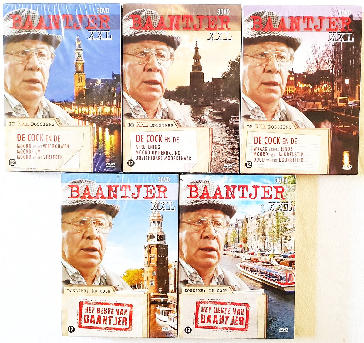 Baantjer XXL Reeks - De Complete Misdaad Reeks - 5 Deluxe Boxen