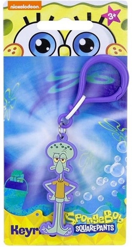 Foto: Octo tentakel sleutelhanger spongebob tashanger clip hanger cartoon sleutelaccessoire squidward tentacles