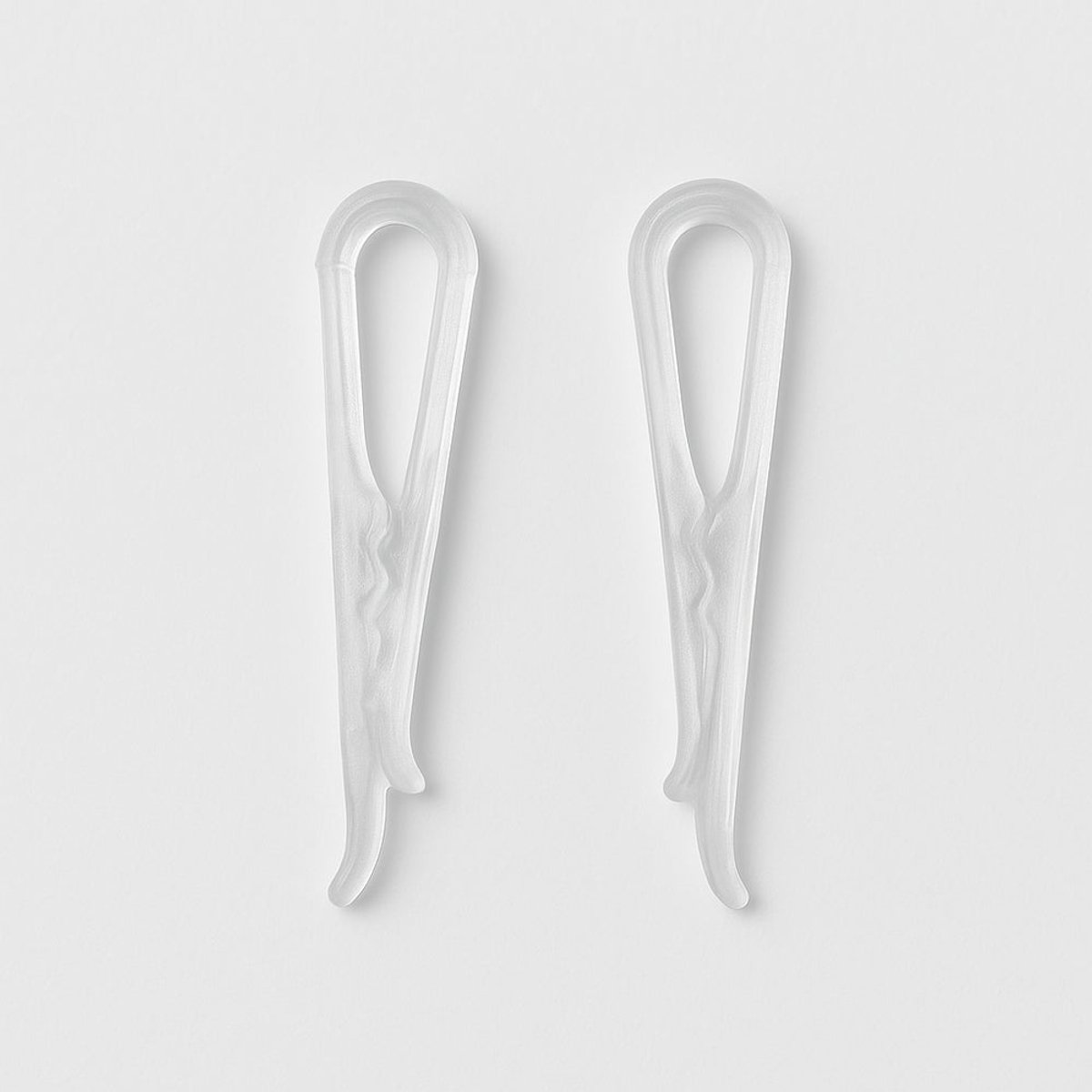 K-380 - Confectieklem overhemd transparant - 20 stuks