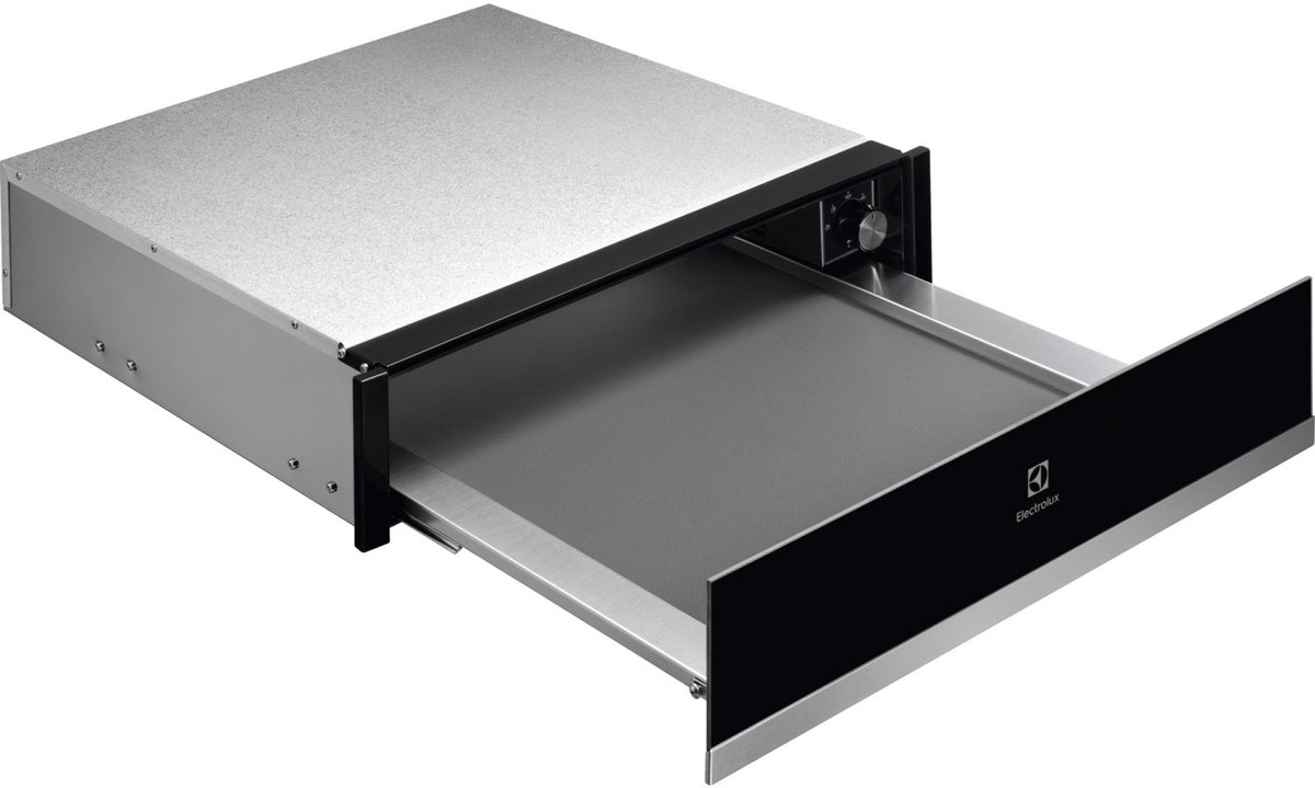 Electrolux KBD4X warmhoudladen & kasten 415 W Zwart, Roestvrijstaal