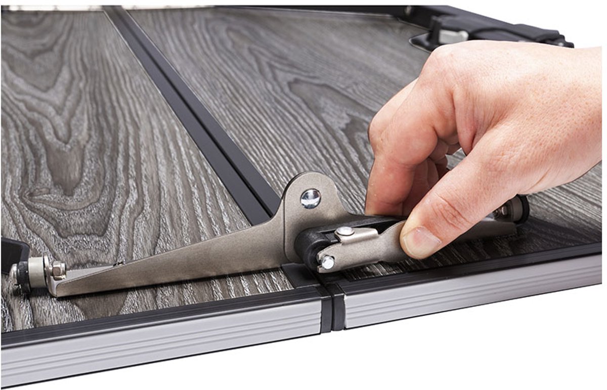 Brunner Elùtop Compack Square - Campingtafel 80 x 80 x 43/70 cm
