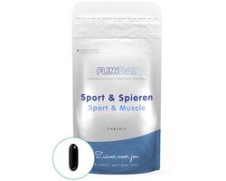 Flinndal Sport & Spieren Capsules - Voor Snel Herstel en Extra Energie van Spieren - Met Foliumzuur - 90 Capsules