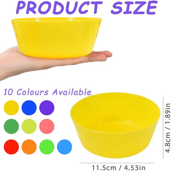 WAIZHIUA 27 Stuks Herbruikbare Kleurrijke Plastic Bekers │ 260ml Plastic Drinkbekers in 9 Kleuren │ Herbruikbaar Plastic Beker Set │ voor Kinderen Buiten Picknicks Barbecues Kamperen Reizen