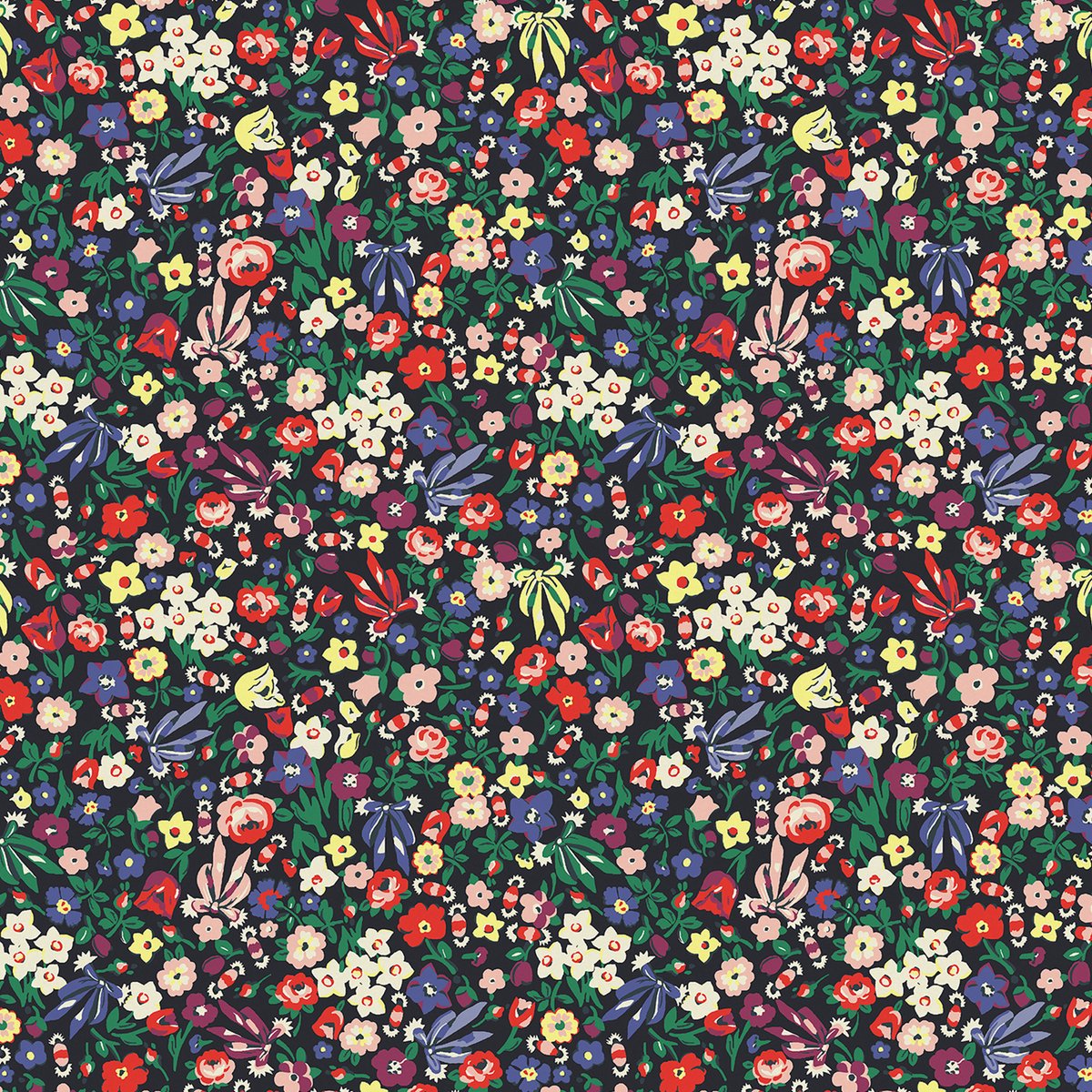 Cath Kidston Vliesbehang Harmony Ditsy Night