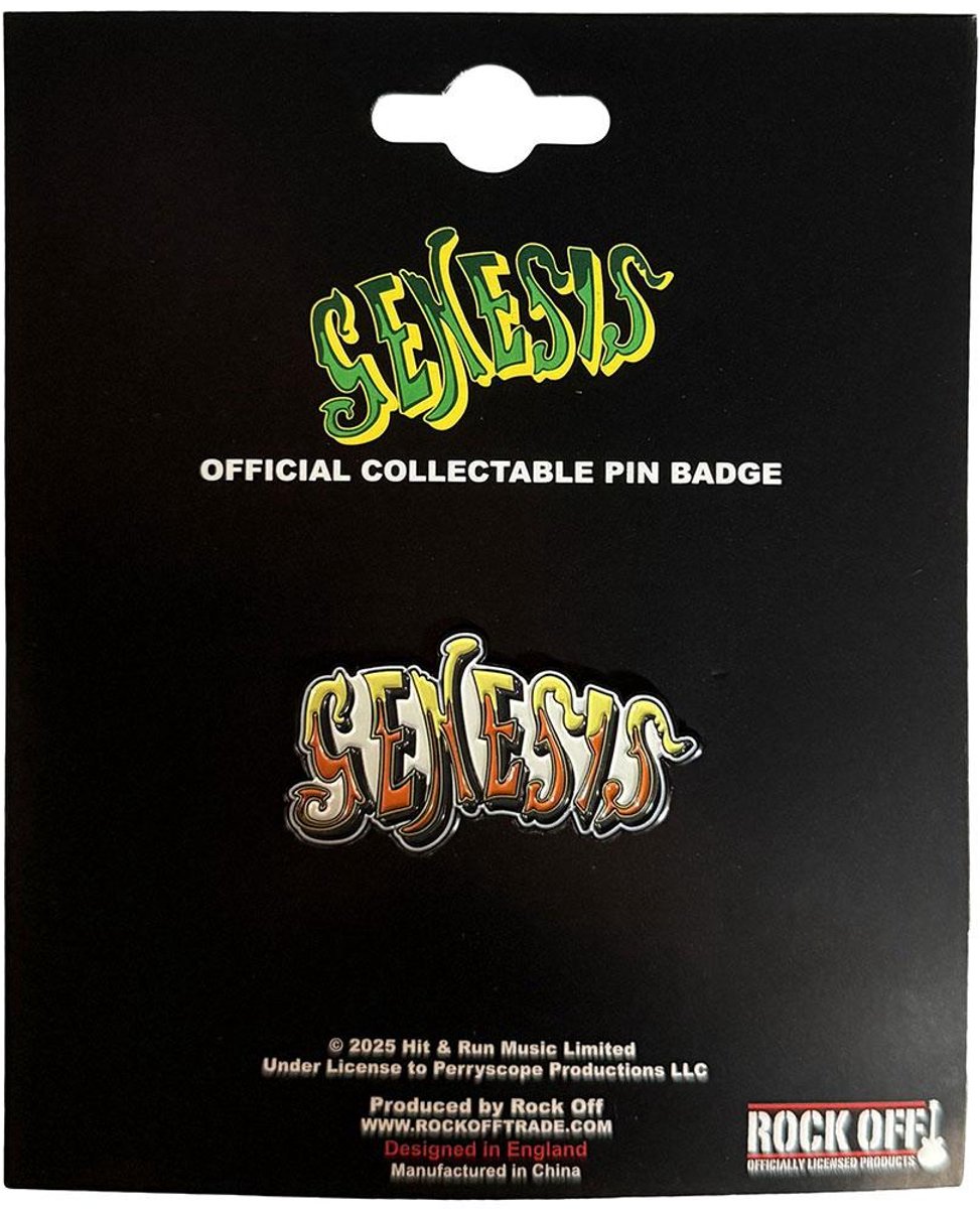 Genesis - Classic Logo Pin - Multicolours