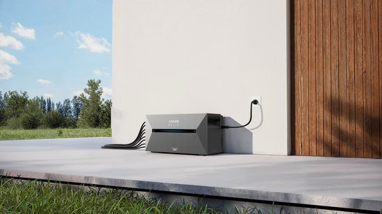 Anker SOLIX Solarbank 2 E1600 Pro 1600Wh LiFePO4 thuisbatterij voor zonne-energie, plug & play, duurzaam