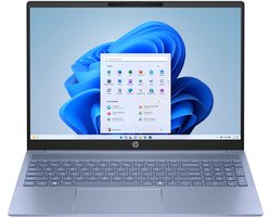 HP Pavilion 16-af0057nb Intel Core Ultra 7 155U Laptop 40,6 cm (16") 2K 16 GB LPDDR5x-SDRAM 512 GB SSD Wi-Fi 6E (802.11ax) Windows 11 Home Blauw
