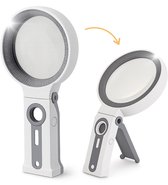 Vergrootglas met LED Verlichting - tot X30 - Loeplamp - Leesloep - Voor volwassenen, ouderen en kinderen - Loepbril - Geschikt voor Hobby, Diamond Painting en Reparaties- Juweliersloep