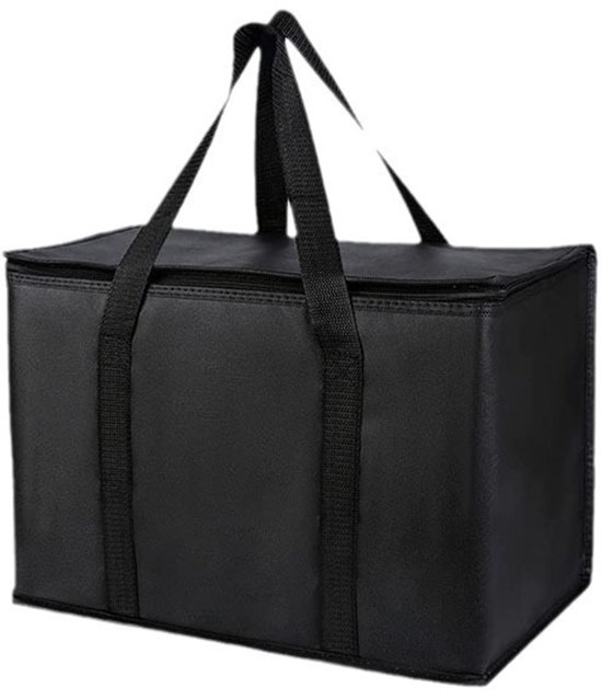 Opvouwbare Koeltas, 51*25,5*33cm Grote Picknicktas, Lunchtas, Thermotas, Geïsoleerde Tas voor Voedseltransport, Kamperen, BBQ, Reizen, Auto, Diepvriestas, Groot van Merkloos — afbeelding 2