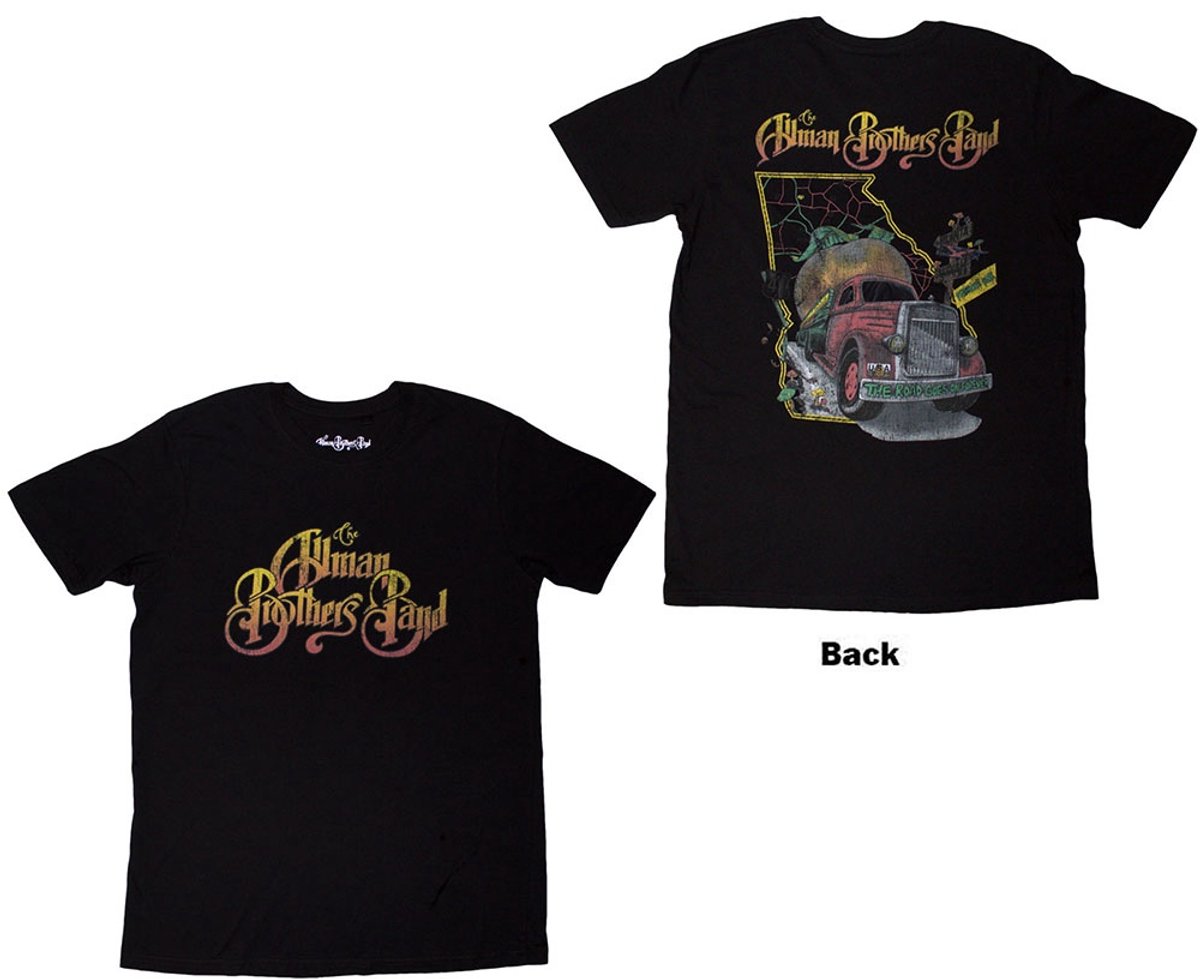 The Allman Brothers Band - Road Goes On Heren T-shirt - M - Zwart