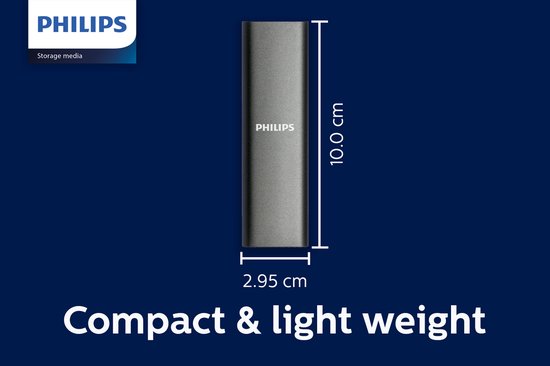Philips Fm25ss030p M.2 250gb Externe Ssd Zwart van Philips — afbeelding 2