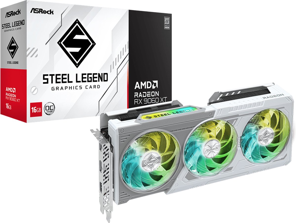 Asrock Steel Legend Radeon RX 9060 XT 16GB