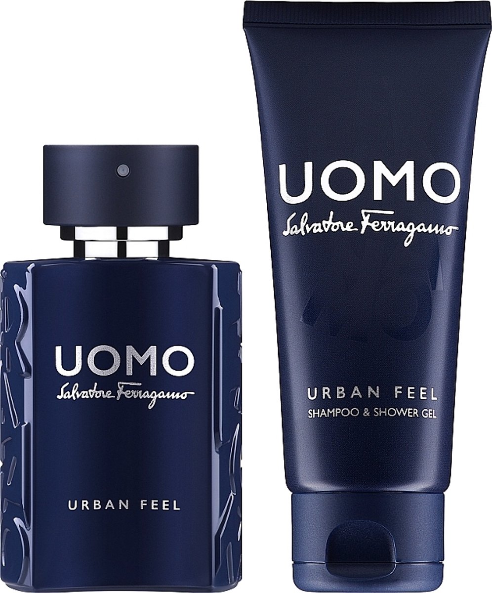 Salvatore Ferragamo uomo urban feel - giftset - 150 ml