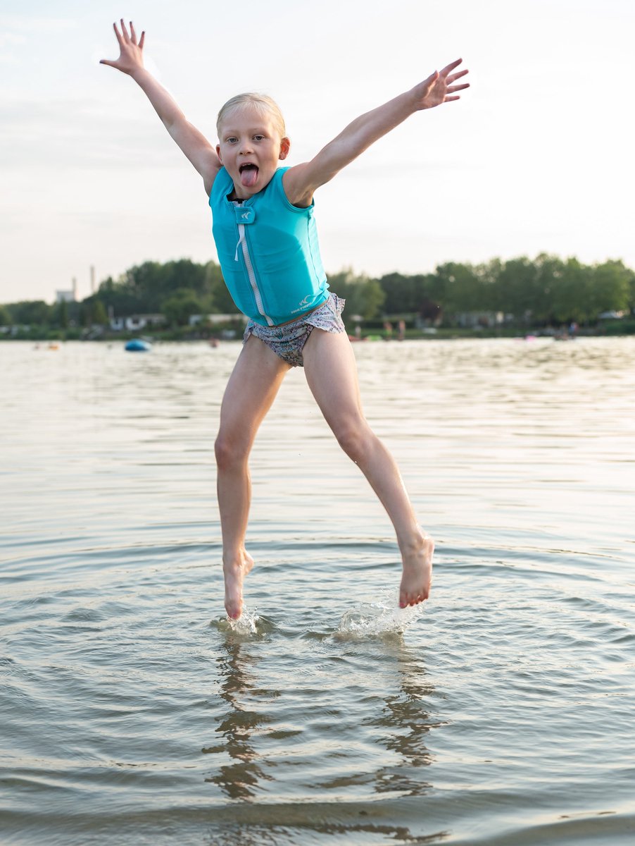 Watrflag swim suit Marseille Kids Turquoise - zwemvest / drijfvest voor kinderen — afbeelding 15