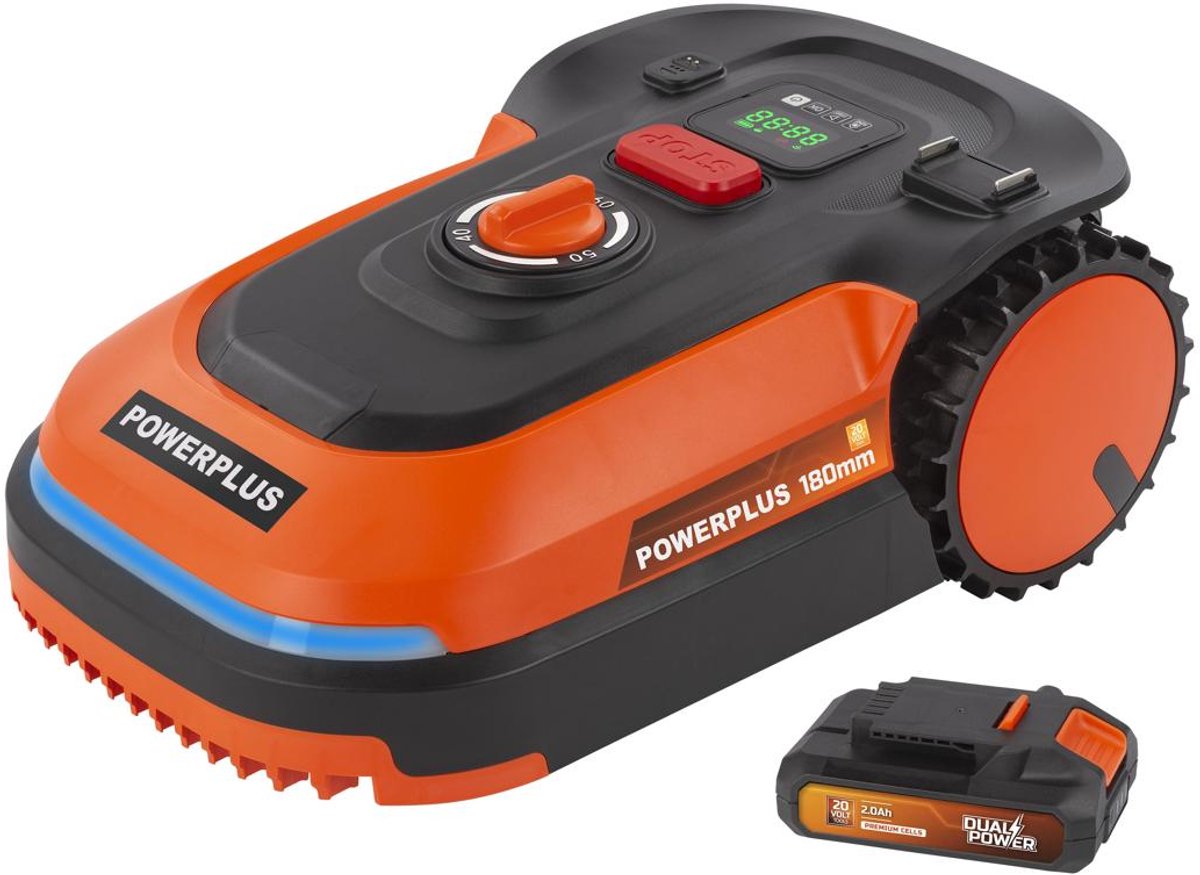 Powerplus POWDPGRMS1 Robotmaaier met Borstelloze Motor - afbeelding 2