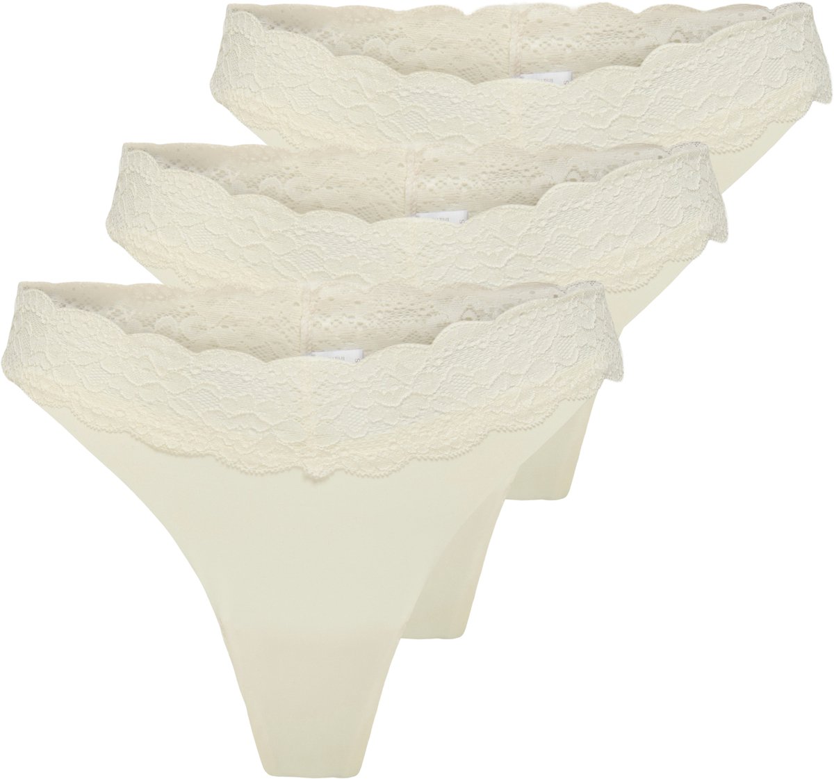 Only Chloe Lace String Dames (3-pack)