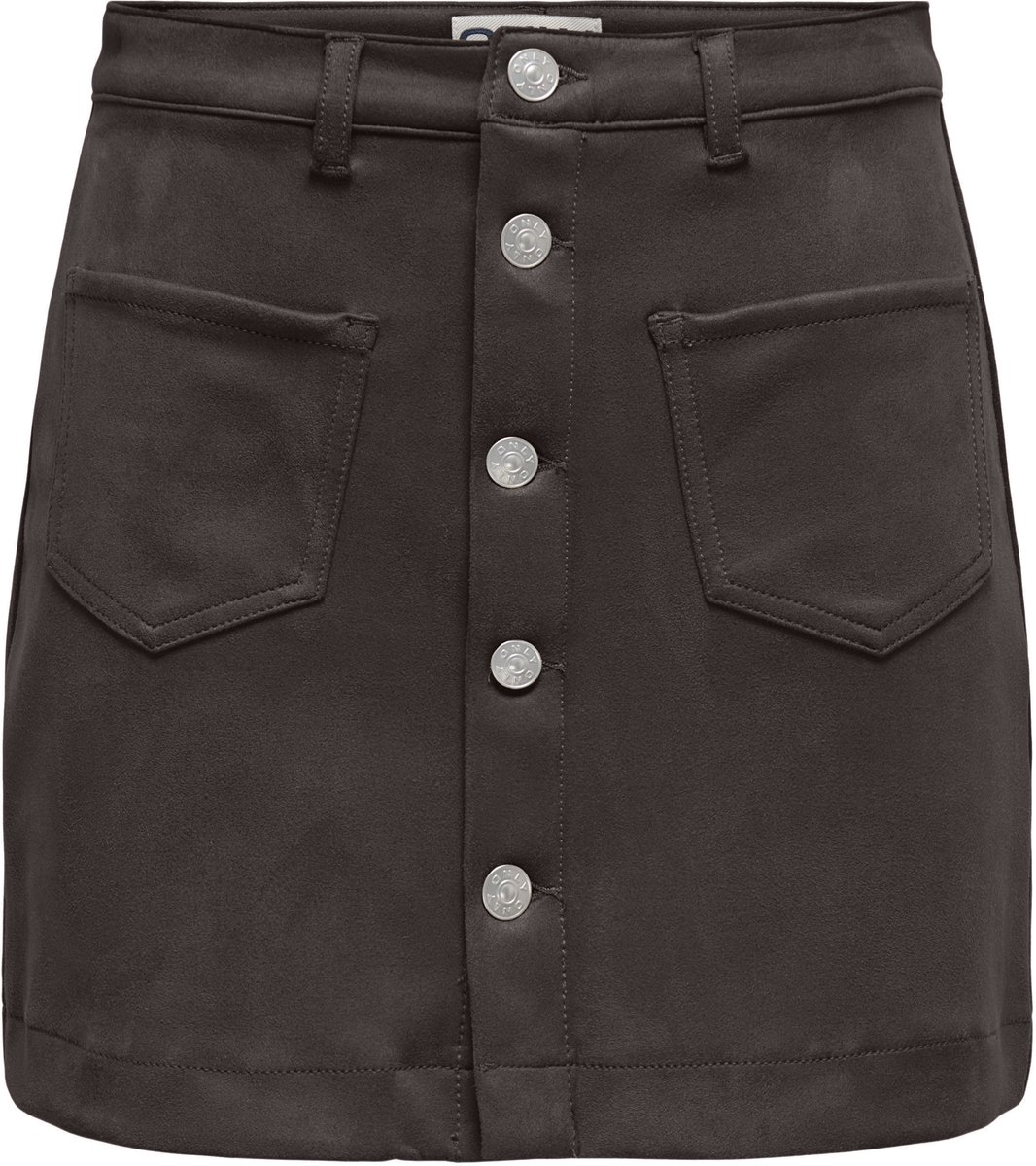 ONLY - ONLAMAZING-STINA FAUX SUE SKIRT PNT NOOS Dames Rok
