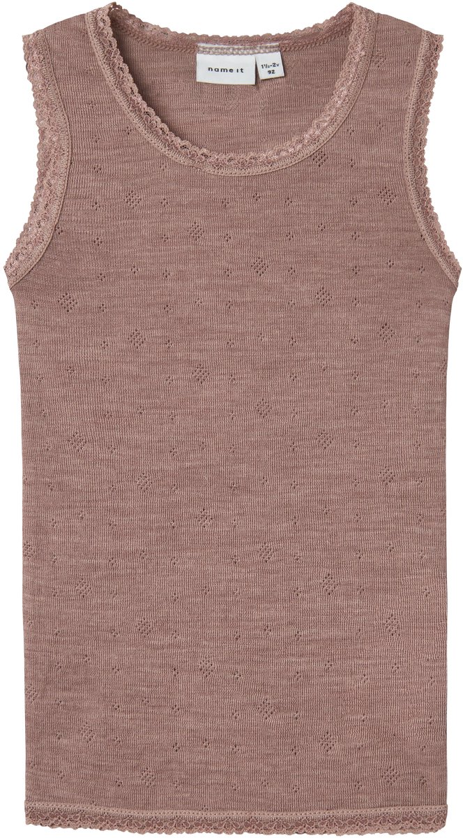NAME IT - NMFWANG WOOL NEEDLE TANK TOP - Meisjes - T-shirts