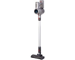 JOCCA 2314 steelstofzuiger & elektrische bezem Verticale stofzuiger Batterij/Accu Droog HEPA Zakloos 0,7 l 250 W Grijs 2500 Ah