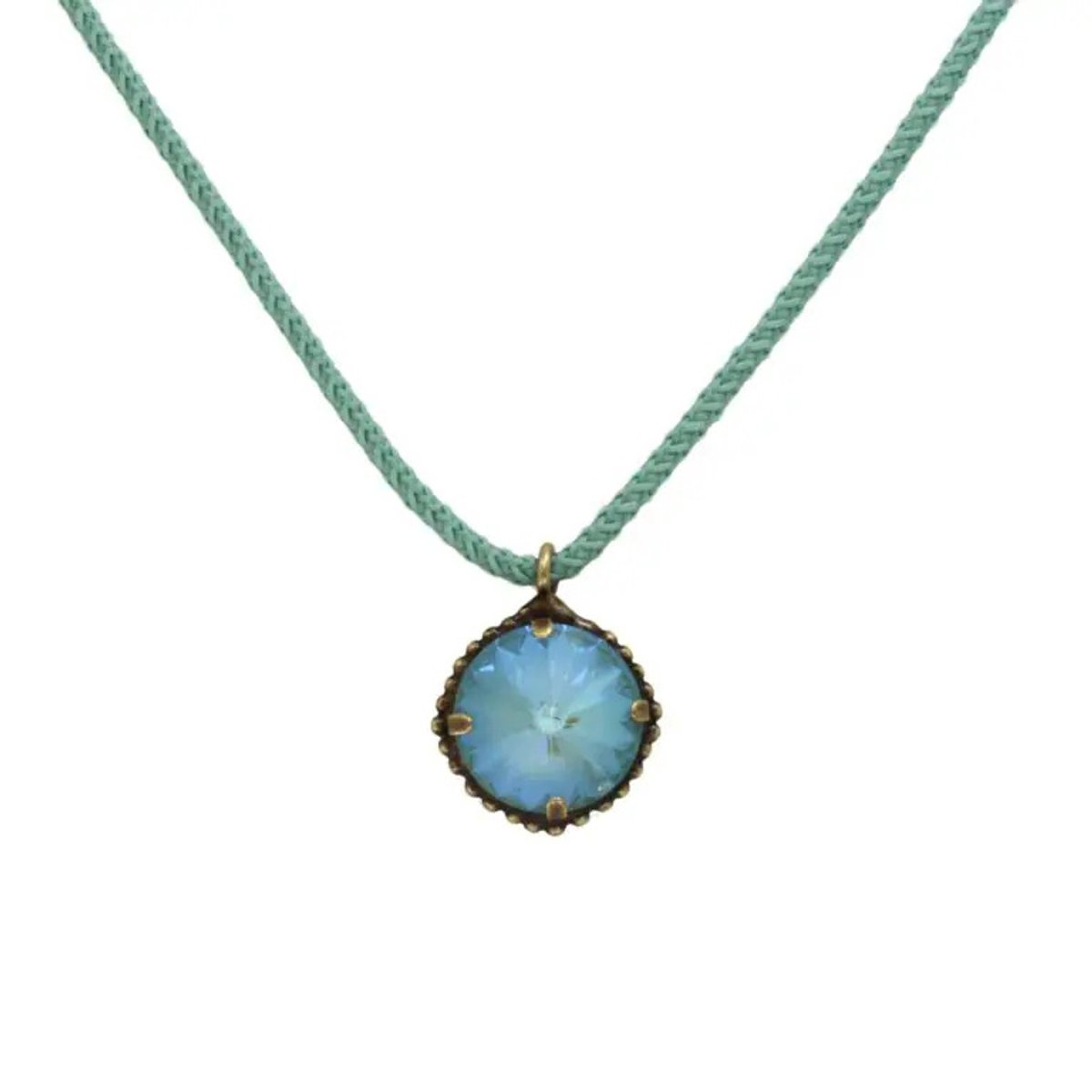 Sieradenketting metaal met Crystal(321 26N 24314 )