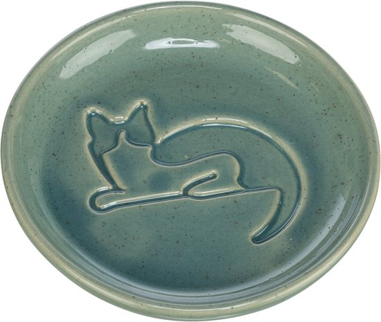 TRIXIE VOERBAK / WATERBAK VISGRAAT RVS / KUNSTSTOF / RUBBER ASSORTI 12 Cm 250 Ml 4 St