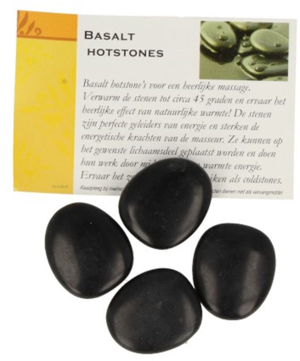 Goedkoopste Ruben Robijn Hotstones basalt teenstenen setje Afmetingen 25-30 mm
