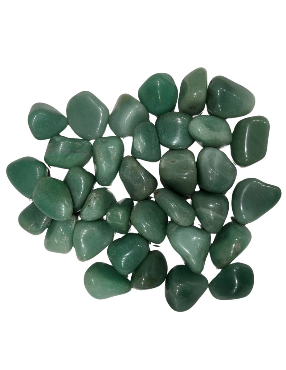 Ruben Robijn Aventurijn groen 500 gr. trommelstenen (mt3)