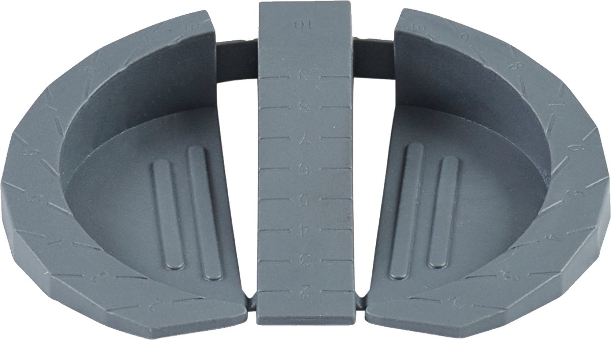Raimondi Rotocuneo Bucket – 30‑delige 3‑in‑1 tegelshims (2–10 mm) - Levelsysteem - Tegelwig - Tegelwedge