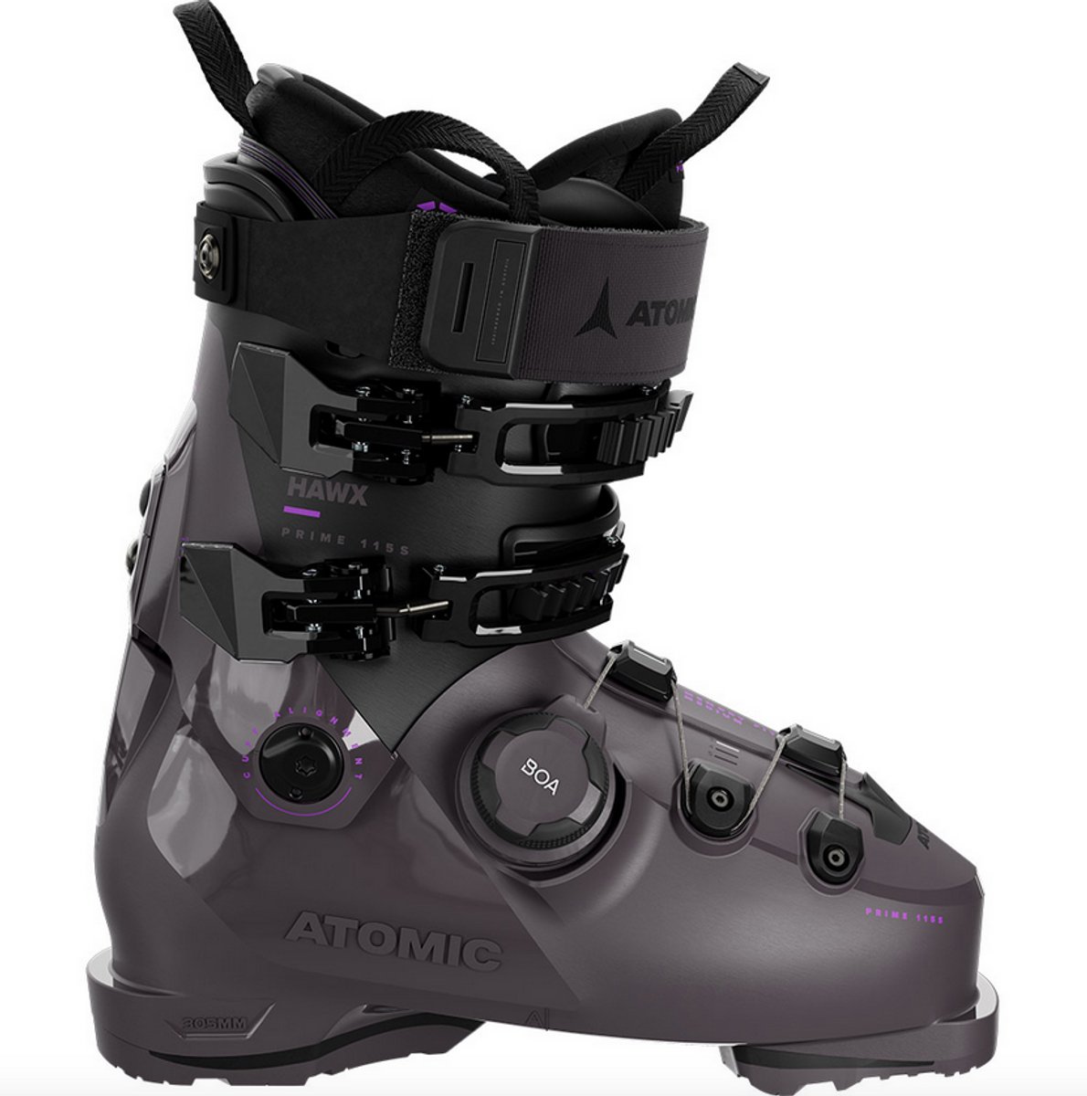 ATOMIC HAWX PRIME 115 S W BOA Not -23/23 5 Paars