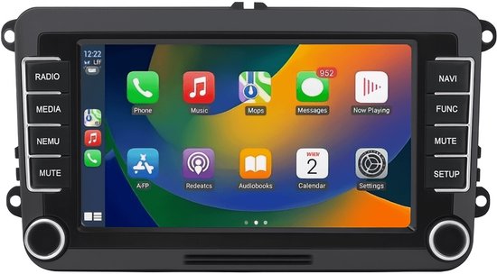 Apple Carplay radio - Geschikt voor Volkswagen/Skoda