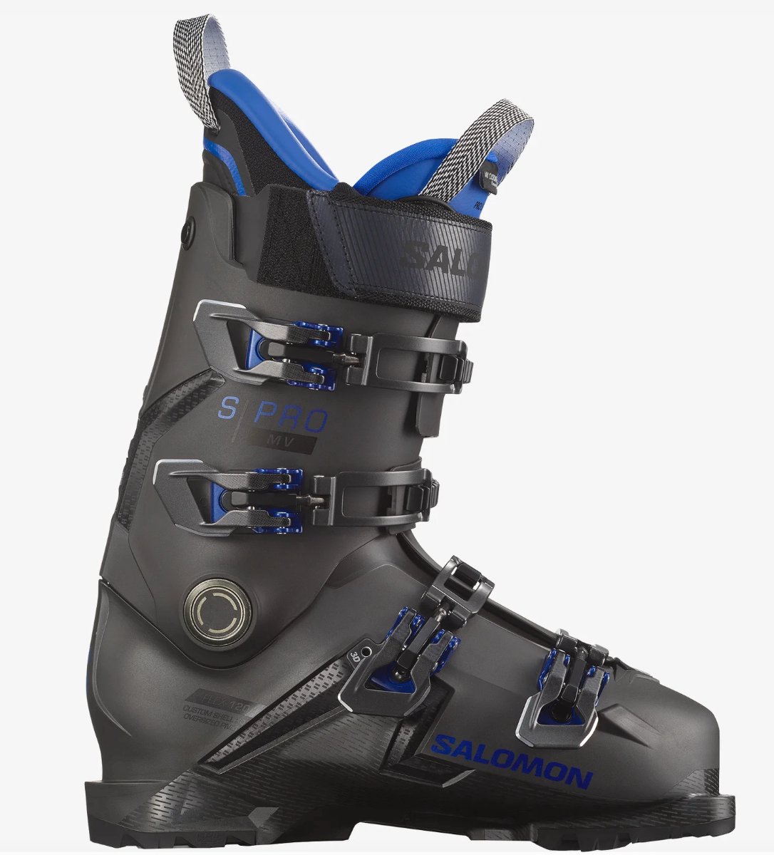 SALOMON S PRO 120 MV Beluga/ metallic-25/25 5 Zwart