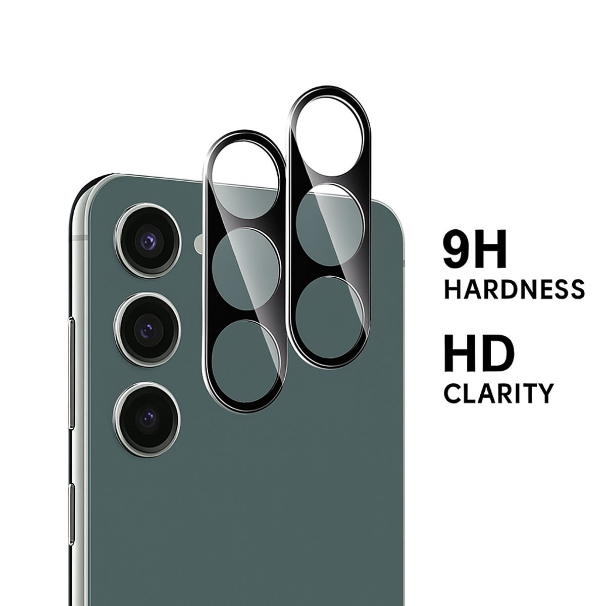 Camera lens voor Samsung galaxy S24 Lens Screen protector - 9H Tempered Glass camera screenprotector beschermglas 2stuks