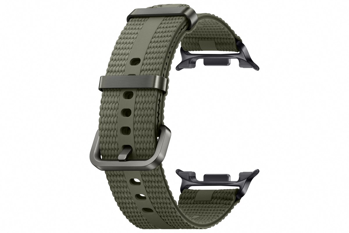 Samsung Galaxy Watch 8 - Smartwatchbandje - Athleisure (S/M) - Groen