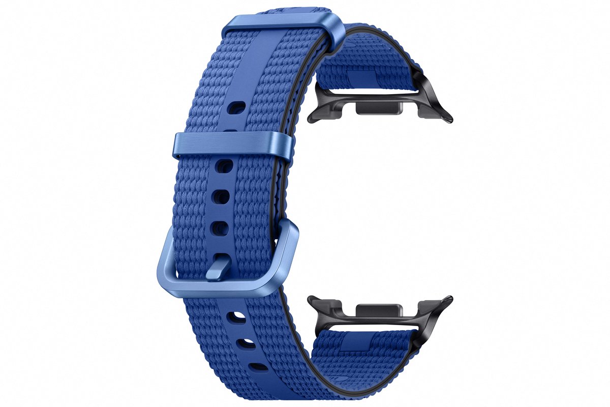 Samsung Galaxy Watch 8 - Smartwatchbandje - Athleisure (S/M) - Blauw