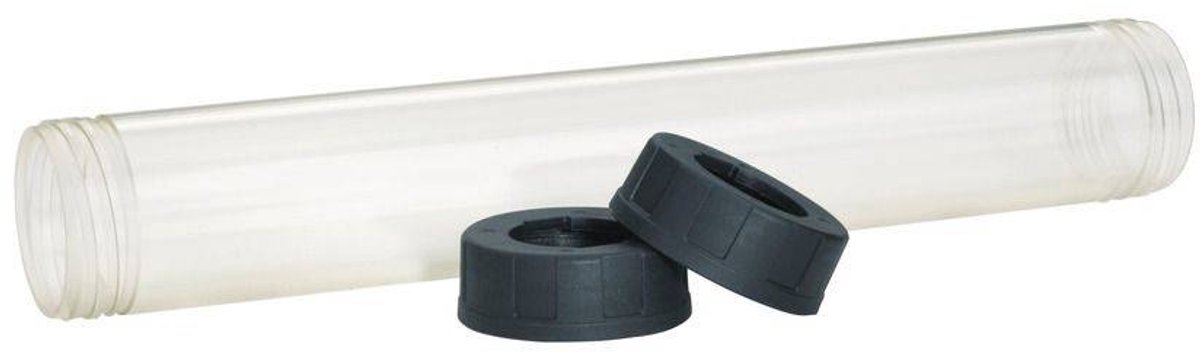 Milwaukee 4932352843 310 ml aluminium worstenbuisvat. Accepteert standaard 310 ml worststijl materiaalverpakkingen en 380 ml patronen. Vereist zuigerstang 49520660 CGun 600 ml trans P1M