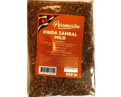 Paramaribo | Surinaamse Pindasambal (Authentieke Pindasaus en Satésaus) | Mild | 500g