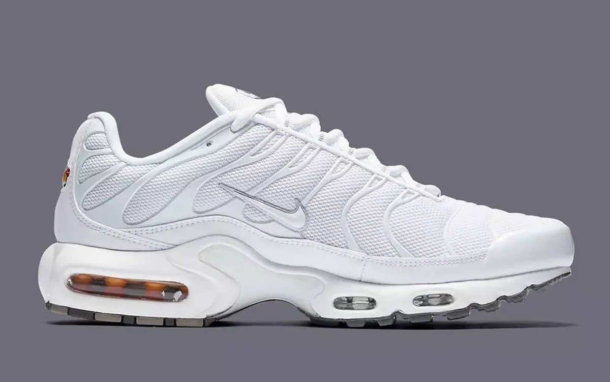 Nike Nike Air Max Plus TN Heren Sneakers Schoenen 604133-139 Wit