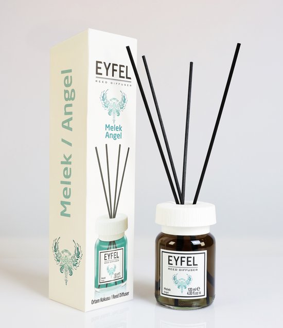 EYFEL - REED DIFFUSER - GEURSTOKJES - HUISPARFUM - ANGEL - 120ML