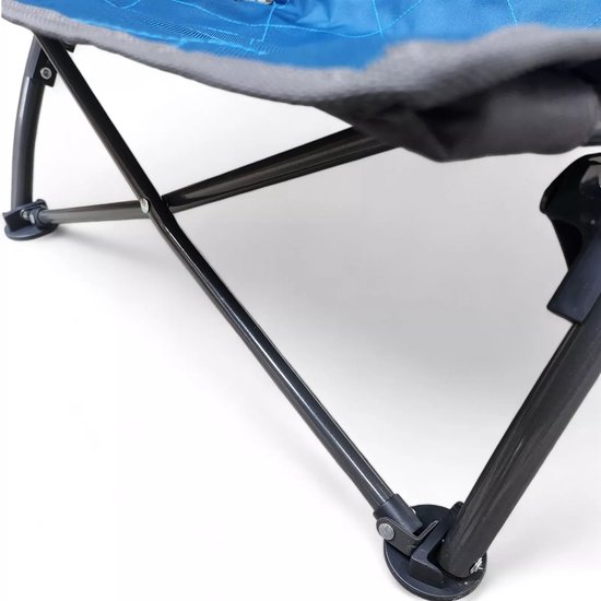 Kampa - Sandy Low Chair Midnight - Opvouwbare Lage Campingstoel, Strandstoel - Blauw van Kampa — afbeelding 2