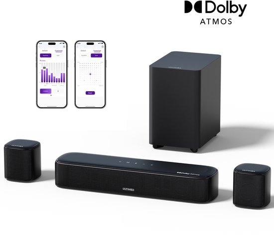 ULTIMEA 5.1 Soundbar voor Smart TV met Dolby Atmos - Smart - ULTIMEA - €149,99