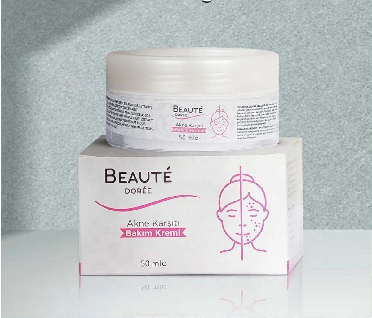 Goedkoopste DOREE BEAUTE Anti-Acne Anti-mee-eter verwijderen Hydraterende verzorgingscrème 50 ml