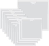 Labelhouder, zelfklevend, 36 stuks, voor etiketten, waterdicht