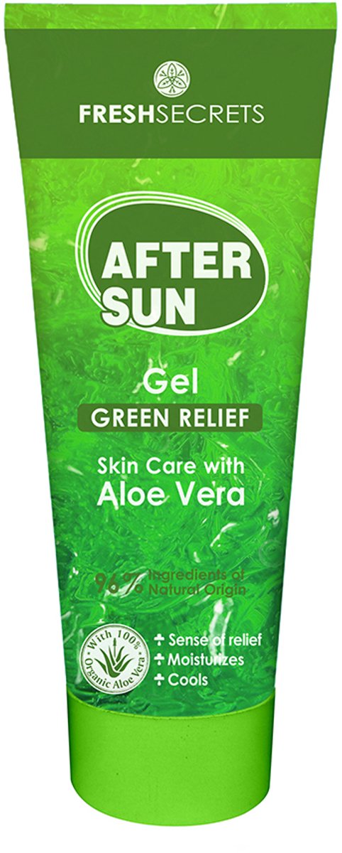 Fresh Secrets After Sun Gel Green Relief met Aloë Vera 100ml Mini/Reis