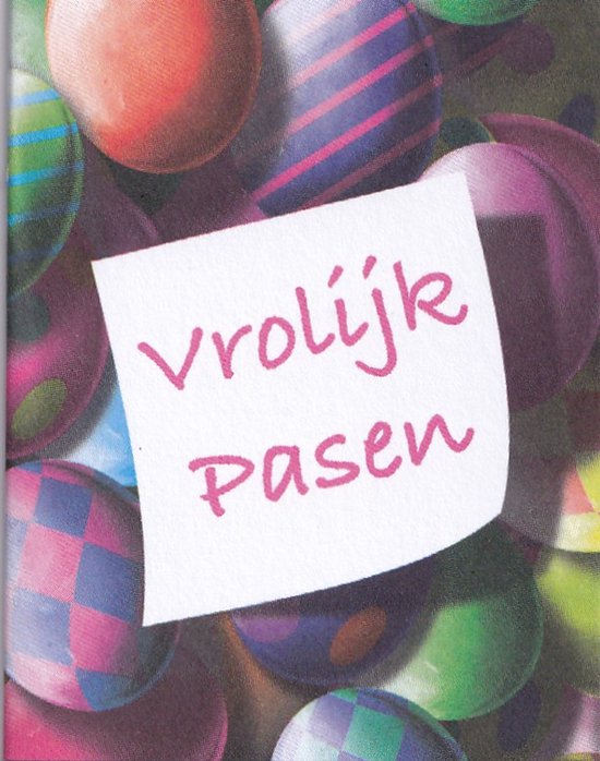 Carte de fleurs - 25 pièces - Cartes de Pâques - 5 x 6,5 cm - Mini carte - Fleuriste - Carte de fleurs - Cartes de bouquet - Pasen - Jours de Pâques