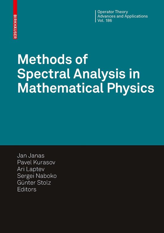 Methods of Spectral Analysis in Mathematical Physics - cover