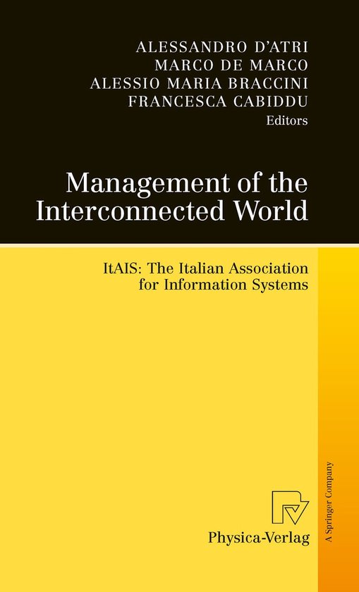 Management of the Interconnected World - cover