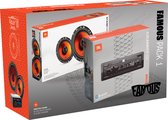 JBL Famous Pack 1 – Autoradio Celebrity100 + Stage1 62F Autospeakers– USB/SD/FM – 4×50 W + 400 W Pieken – Complete Car Audio Upgrade