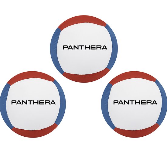 Panthera - Jongleerbal - Set van 3 - 130 gram per bal - 6 panelen