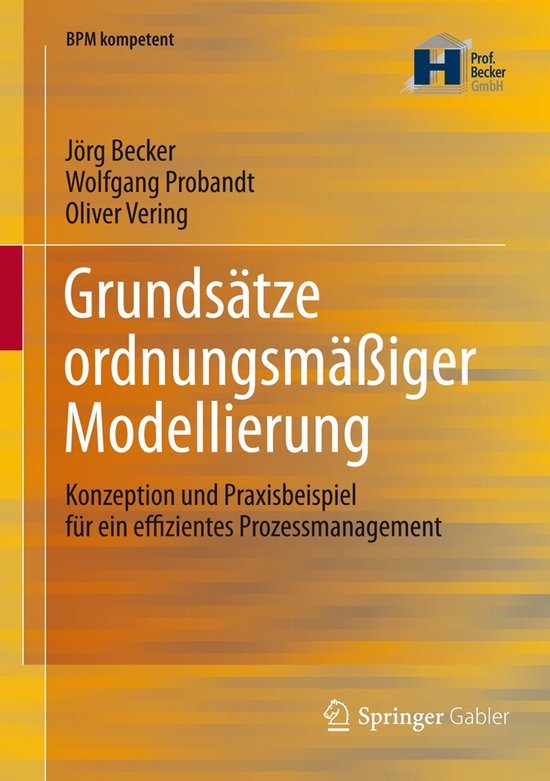 Grundsatze Ordnungsmassiger Modellierung
