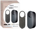 Aqara Smart Lock U200 Lite Kit verpakking met twee zwarte slimme deursloten en een apart deurslot.